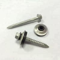 China AISI 410 C1 Stainless Steel Hex Head Roof Screws For light Section Steel Purlins Road Rust Treasure factory