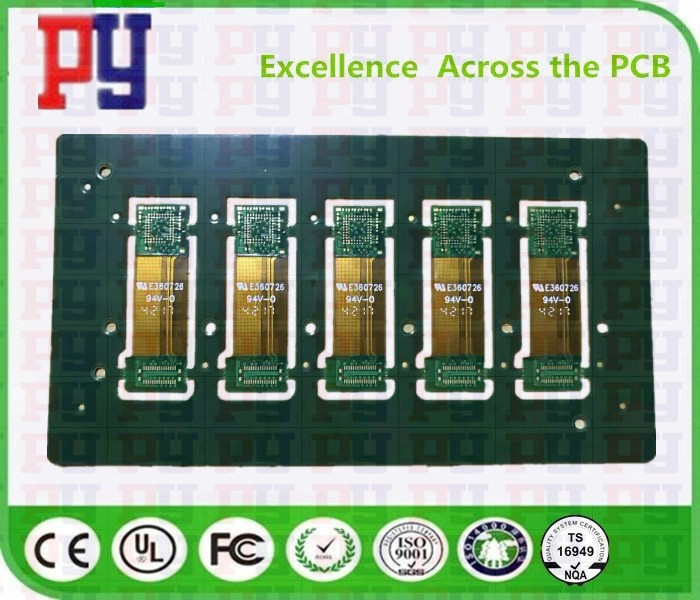 China Hight TG Rigid Flex FPC 6oz HASL Flexible PCB Board for sale