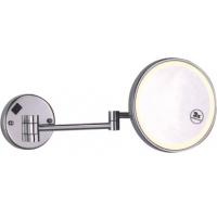 China Wall Mounted Bathroom Magnifying Mirrors Bathroom Round Mirror Adjustable Angle factory