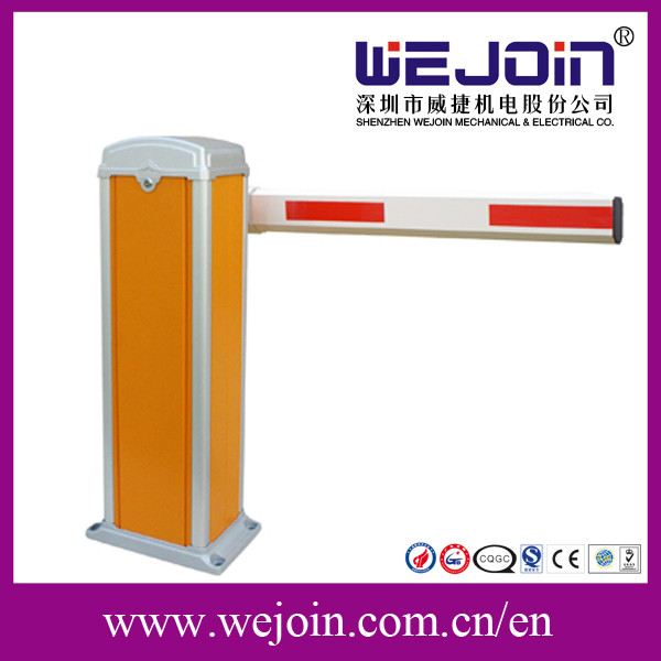 Quality Auto Vehicle Parking Electronic Barrier Gates 3/6 Second Speed With Rubber Boom for sale