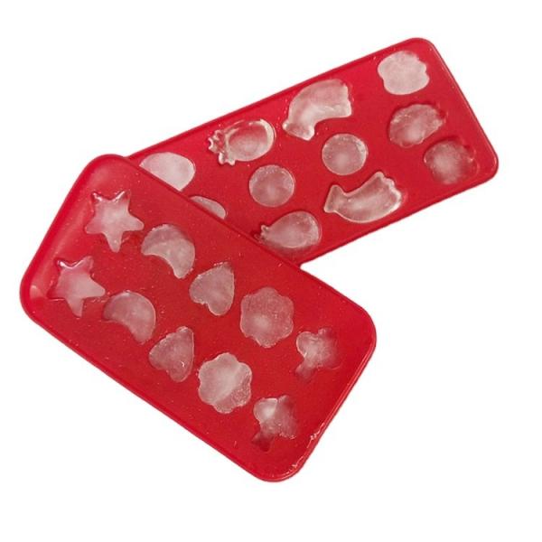 Quality Reusable Harmless Silicone Ice Cube Trays , Multiscene Small Cube Silicone Mold for sale