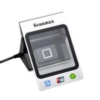 China Automatic Desktop Barcode Scanner Hands - Free USB Interface 2D For Mobile Payment for sale