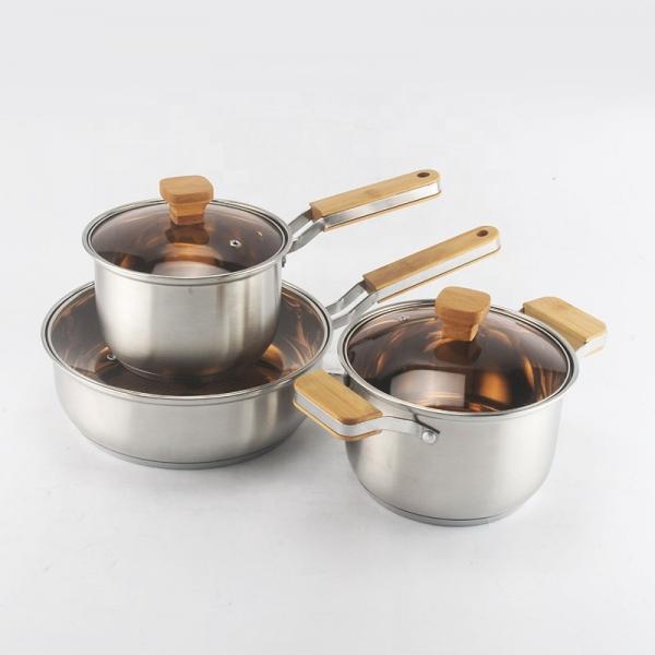 Quality Factory Wholesale Different Size Cookware Set Custom Pots Wholesale 12pcs for sale