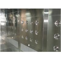 China Customized Air Shower Tunnel With Automatic Sliding Door And PLC Control System for sale