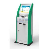 China Cold rolled steel Self Payment Kiosk With A4 Printer And Card Reader factory