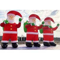 China Giant Inflatable Santa Claus Yard Christmas Decoration Blow Up Santa Inflatables factory