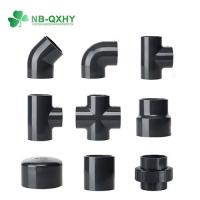 China Competitive PVC Pipes and Fittings All Size Sch40 Sch80 PVC Plumbing Pipe Fittings Forged for sale
