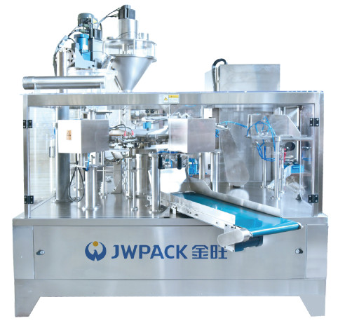 Quality Rotary Premade Pouch Packing Machine For Preformed Pouches 15 Pouches Per Min for sale