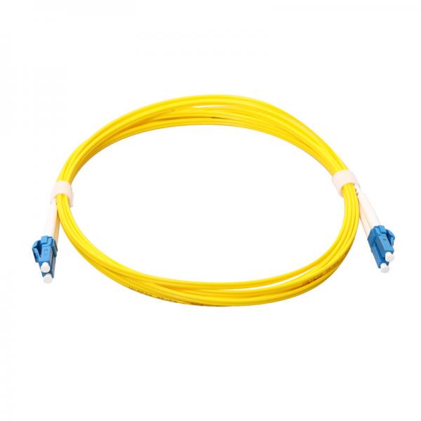 Quality Customized Duplex Fiber Cable Assembly Single Mode LC UPC To LC UPC for sale