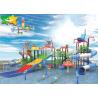China Amusement Park Speed Water Slide Powder Coating Anti Skid For Children Adult factory