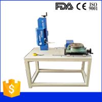China Blue Colour Desktop Dot Pin Marking Machine , Carbon Steel Flange Dot Engraver factory