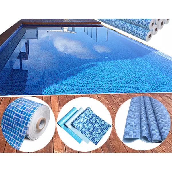 Quality Rectangle Waterproof 1.2mm Pvc Swimming Pool Liner for sale