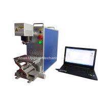 China Portable Fiber Laser Marking Machine for Metal Materials Marking for sale