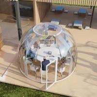 China Diameter 4m Bubble Tent Hotel UV Resistance Garden Bubble Tent factory