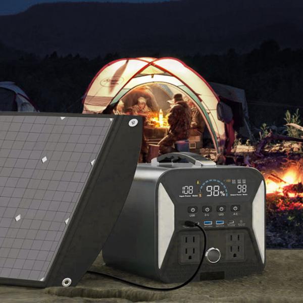 500W 1000W Portable Solar Emergency Generator System For Rv Home 0