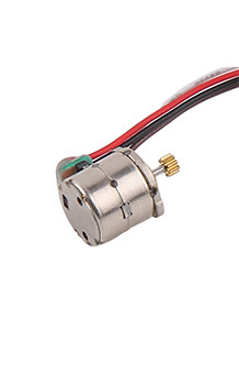 Quality High Precision 8mm 2 Phase 18 Degree 40Ω 6g Weight Micro Stepper Motor OEM / ODM Available for Camera Lenses for sale
