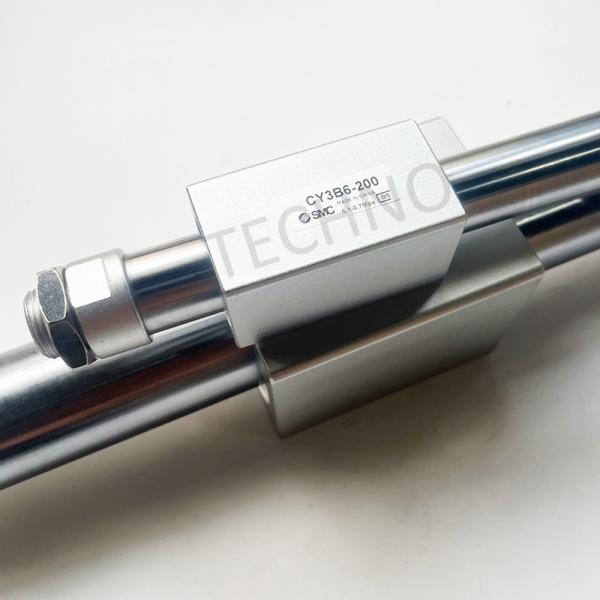 Quality CY3B6-200 Piston Pneumatic Cylinder High Strength Piston Rod SMC Air Cylinder for sale