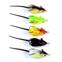 China 5 Colors  5.10CM/8.20g Frog Soft Lure Mullet Snakehead Fish Bait Fishing Lure factory