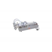 China Double Headed Pneumatic Piston Filler Smooth Operation For Filling Liquids factory