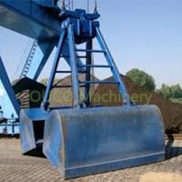 china Steel 2 Peel Bulk Cargo Mechanical Grab Bucket