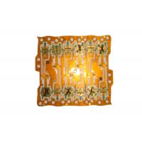 China Rigid Flexible PCB Board Yellow Soldermask PI and FR4 Material OSP Treatment Board factory
