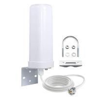 China Waterproof  4g 5g outdoor antenna 698-3800Mhz wide band frequency High Gain High Gain 4g 5g omni antenna factory