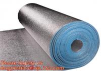 China Roof/Floor/Wall Heat Insulation Aluminum Foil Bubble Material / Thermal Insulation,Bubble Aluminum Foil Building Insulat factory