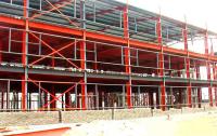 China Multi storey steel frame construction / Multi Layer Steel Warehouse Construction factory