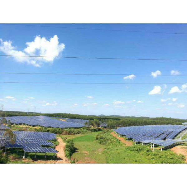 Quality Light Weight Landfill Photovoltaic Mounting System , MMS Structure Solar Panel for sale