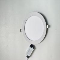 China dimmable cct 3000-6000K 15w round led panel light flicker free 85-265V AC for sale