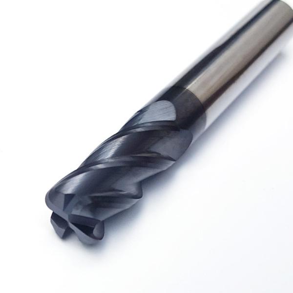 Quality Solid Carbide Corner Radius End Mills , Corner Rounding End Mill for sale