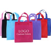 China Recycled Non Woven Grocery Tote 100 Polypropylene Shopping Bags Eco friendly factory
