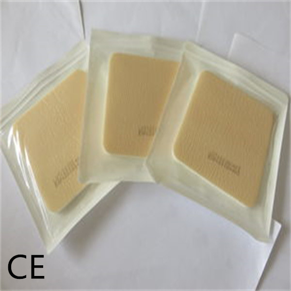 Quality 3*3cm Waterproof Antimicrobial Foam Wound Dressing For Sensitive Skin Leg Ulcers for sale