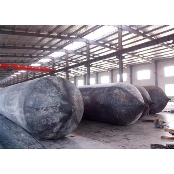Quality Floating Rubber Marine Salvage Airbags Black Color Thickness Over 5.5mm for sale
