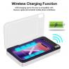 China UV Sanitizer Smart Charger Box Cell Phone Sterilizer Smartphone Sanitizer Suitable For All Phone Under 6.6 Inch factory