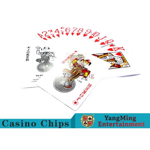 Quality Good Elasticity Casino Quality Playing Cards , Professional Playing Cards for sale