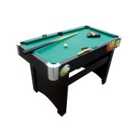 China 4FT Billiards Wood Game Table Color Graphics Design With Chromed Plastic Corner factory