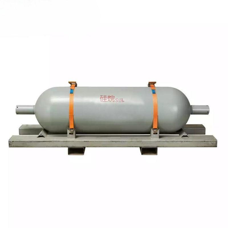 China Electronic Grade 6n Sih4 Silane Gas Ultra High Purity 99.9999% factory