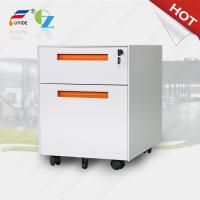 China office furniture 2 drawer mobile pedestal cabinet  ,H490XW380XD500mm,with cushion,Non knocked down structure factory