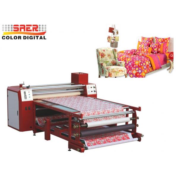 Quality Industrial Sublimation Fabric Printing Machine / Roll To Roll Heat Transfer Machine for sale