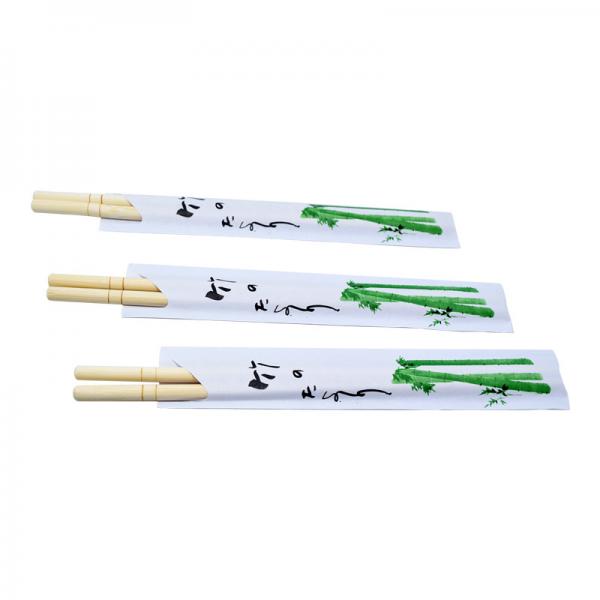 Quality Personalized Environmental Round Bamboo Chopsticks Disposable No Chemical for sale