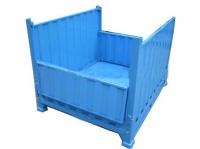 China Metal Q235 Steel Foldable IBC Container 1000KG Load Capacity Medium Duty factory