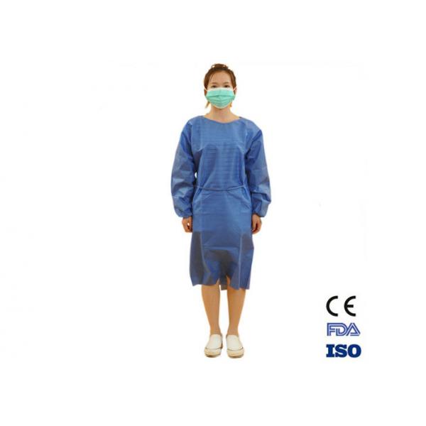Quality High Protective Disposable Medical Gowns With S-5XL Size And Elastic Wristband for sale