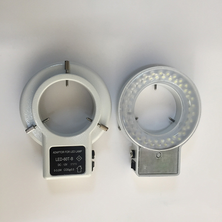 China led ring light for industry microscope illumination with metal body factory