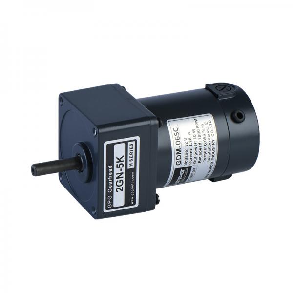 Quality GDM-06SC 10w Brush Gear Motor 12v 24v 1800rpm 3200rpm Match With 2gn3-300k Gearbox for sale