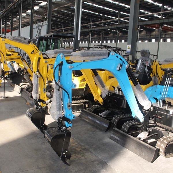 Quality SGS Hydraulic Mini Excavator 1 Ton 3KM/H Walking Speed Small Digger Machine for sale