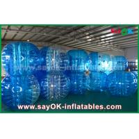 China Inflatable Soccer Ball Game Durable Inflatable Sports Games / Transparent PVC TPU Inflatable Bubble Ball factory
