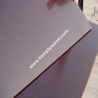 China 18mm Brown Film Faced Plywood, Brown film coated construction plywood, Formwork factory