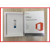 China Microsoft Office 2016 Professional Plus Open License COA License 1 Pc DVD USB Retail Box for sale