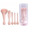 China Round Head Mini Makeup Brush Set 17*7*7cm Size For Beauty Care Cosmetics factory